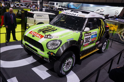 Stephane Peterhansel 2013 Dakar Winning Mini ALL4 